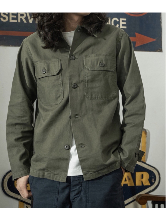 Bronson Mfg Other - 1963 US Army OG-107 Fatigue Utility Shirt Non Stock Mfg. Co. L